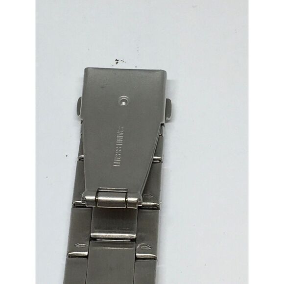 Fossil Watch Partial Band Bracelet Parts Links 18mm Poor Condition Lug 10mm T754 - Picture 5 of 8